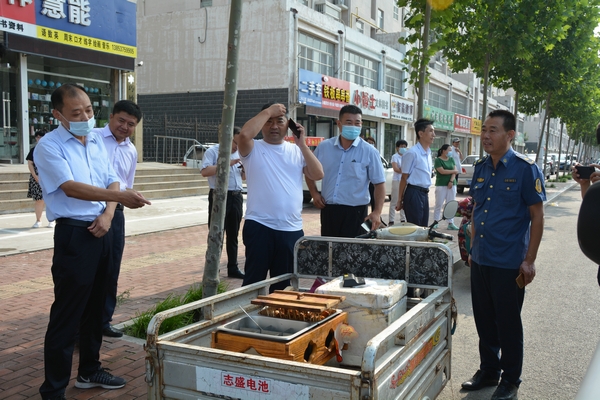 汶上县开展校园及周边环境综合治理活动