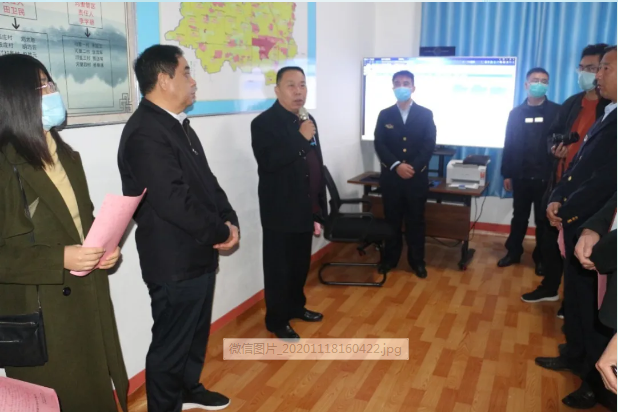 市应急管理局综合执法支队长岳跃平到次邱镇观摩应急办、应急救援站建设