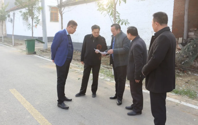县政府领导林鸿到次邱镇督导检查脱贫攻坚工作