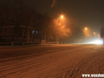 2012年汶上第一场雪[世界末日前的汶上]