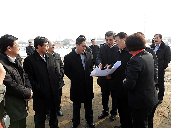 济宁市委副书记张术平来汶上县检查指导2011年中国文化遗产日主场活动筹备工作