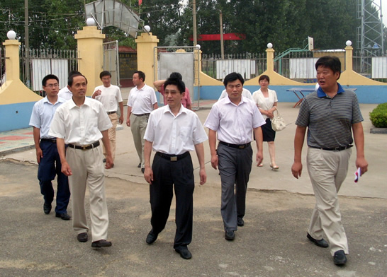 济宁市新农村建设帮扶办公室程守栋来汶上县督导检查新农村建设帮扶工作