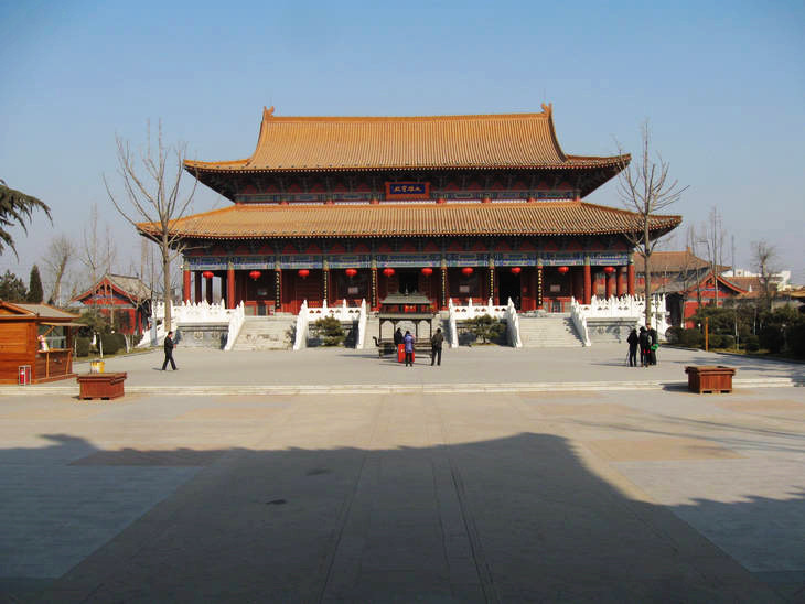 实拍佛都汶上大宝相寺的“悟空佛牙” - 张子涵 - 张子涵的博客