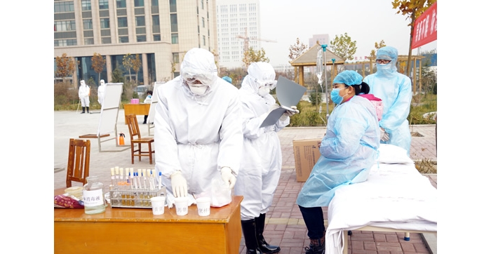 董学琛观摩并作为总指挥参加汶上县霍乱疫情应急处置演练