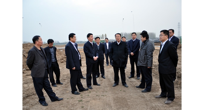 汶上县委书记、县人大常委会主任赵东升实地视察重点项目建设工作