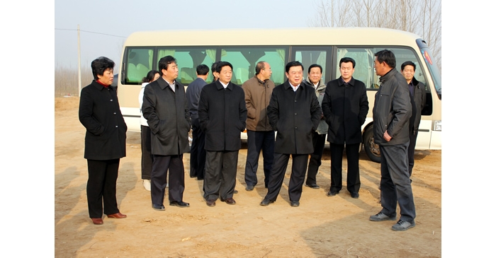 济宁市人大常委会副主任商建设来汶上县调研农田水利基础设施投入与保护工作