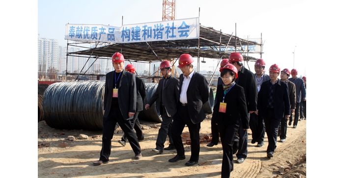 汶上县委书记、县人大常委会主任赵东升督导检查重点项目建设工作