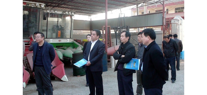 山东省服务业办公室主任孟雷来汶上县调研土地托管项目建设情况