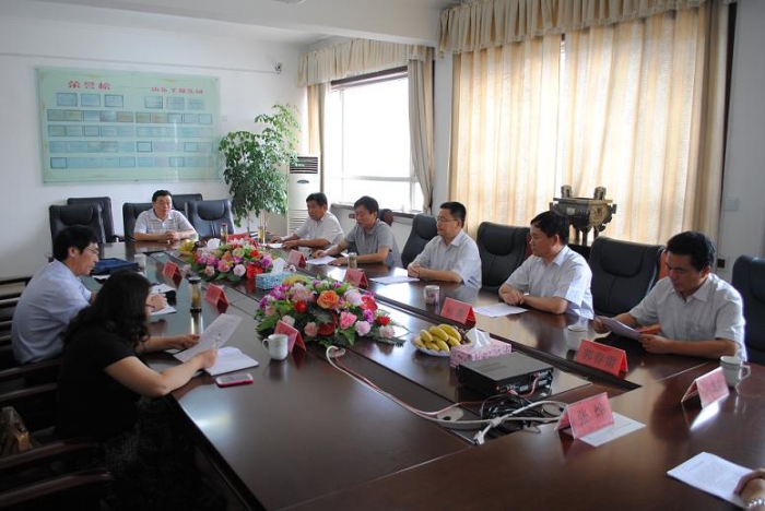 济宁市厂务公开民主管理检查小组来汶上县调研检查