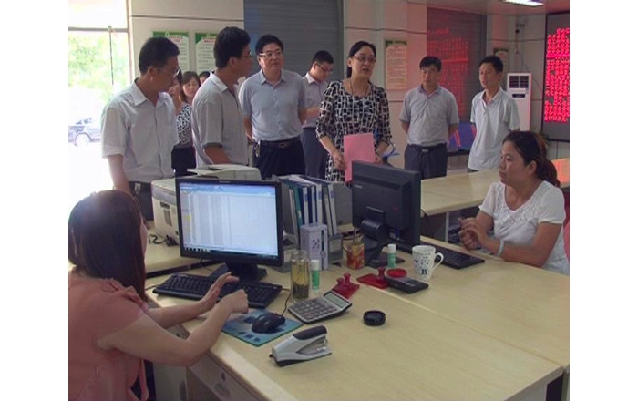 山东省人社厅基层平台建设督导小组到汶上县开展督导检查