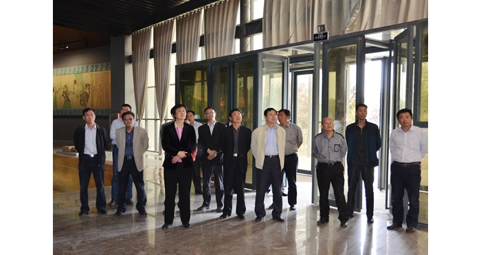 汶上县人大常委会副主任杨安娜带领调研组调研汶上县文化旅游产业发展情况