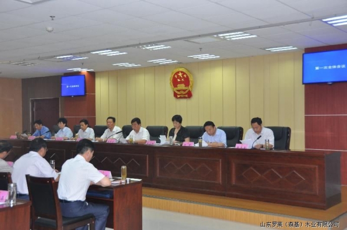 胡新符主持汶上县十七届人大常委会第19次会议并讲话