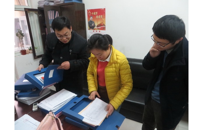 市安全生产考核组来我局考核安全工作