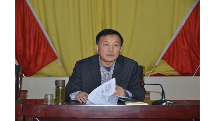 汶上县教体局认真传达学习习总书记在中央政治局专题民主生活会上的重要讲话精神