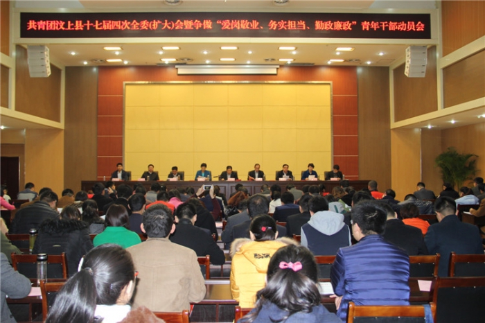 共青团汶上县十七届四次全委（扩大）会暨争做“爱岗敬业、务实担当、勤政廉政”青年干 ...