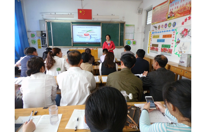 汶上县英语学科技能培训第六次送课活动