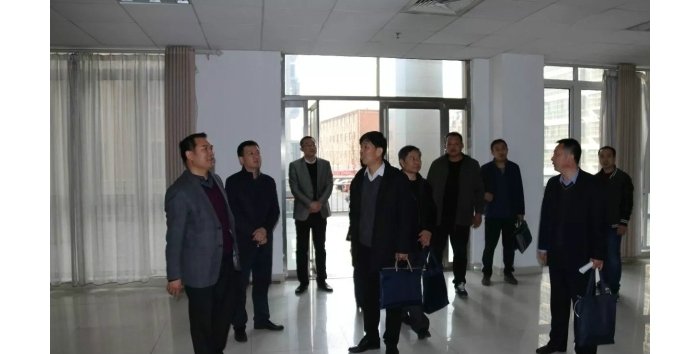 市机关事务管理局副局长张宜祥一行来汶调研指导工作
