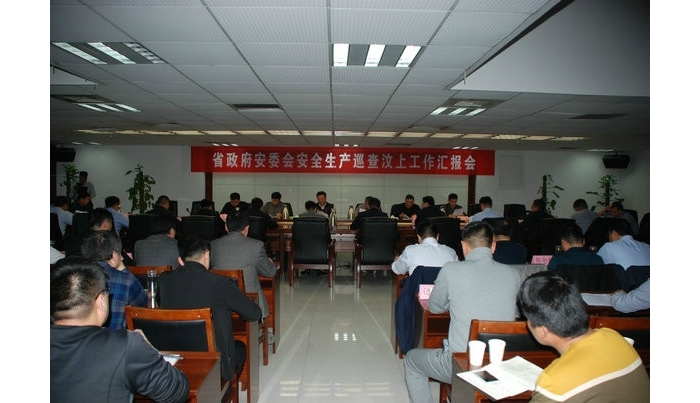 省安全生产巡查组检查指导汶上教体局工作