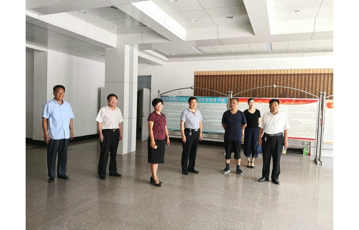 县厂务公开民主管理工作组到汶上县教体系统检查指导厂务公开民主管理工作