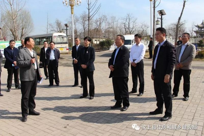 汶上县人民政府 部门动态 省住建厅党组书记李力来汶调研住建工作