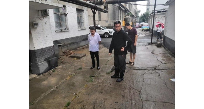 汶上县人民政府 工作动态 【汶上防汛工作】县住房保障中心全力做好城区住宅小区防汛工 ...