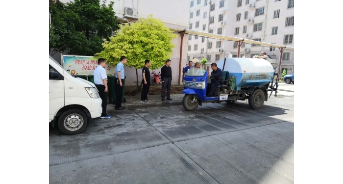汶上县人民政府 工作动态 县住房保障中心督导各物管小区大气污染防治工作