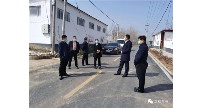 副县长布方锋到白石镇督导“四好农村路”建设工作
