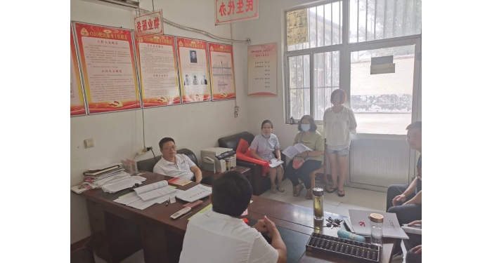 汶上县医疗保障局开展“民情书记”民意“5”来听进村入户走访活动