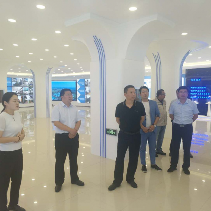 济南客商来汶考察投资环境